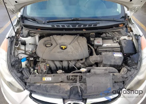 2012 Hyundai Elantra Gls (Ulsan Plant) from USA, damaged, VIN KMHDH4AE2CU323065